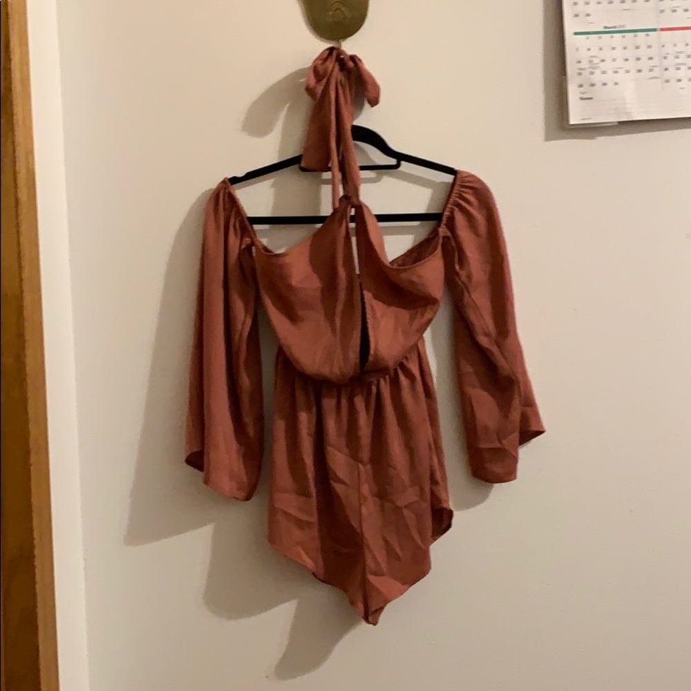 Tie Neck romper